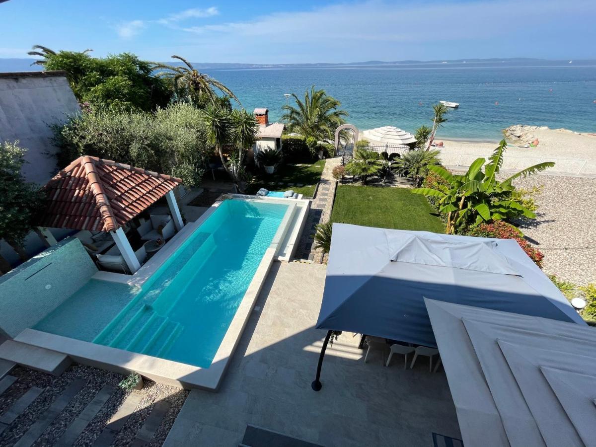 Villa Maris- Beachfront Villa With Exclusive Pool Podstrana Exterior foto